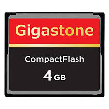 Gigastone 4GB Compact Flash Memory Card