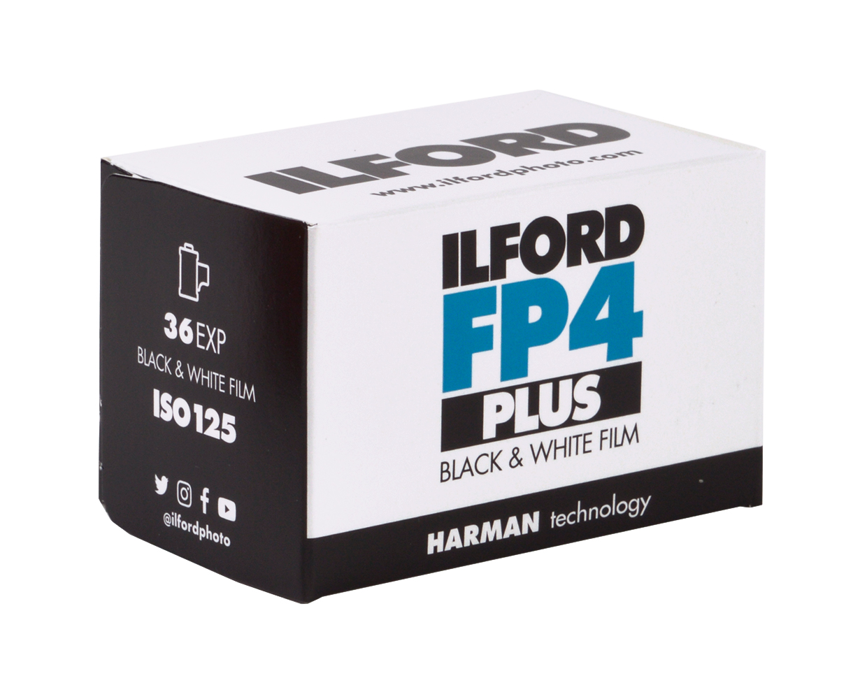 Ilford FP4 Plus 125 36 Exposure Black & White 35mm Film