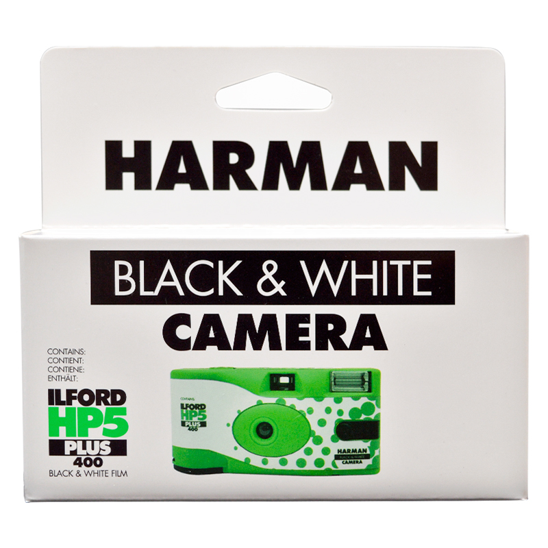 Ilford HP5 Plus Black and White Single Use Film Camera, 24+3 Exposure