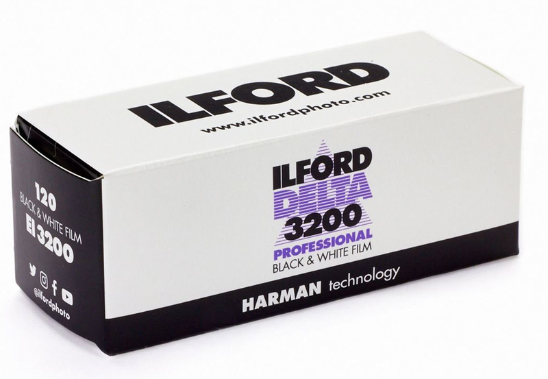 Ilford Delta Pro 3200 ISO 120 Speed Black & White Film