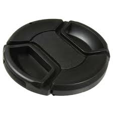 55mm Plastic Pinch Snap Lens Cap