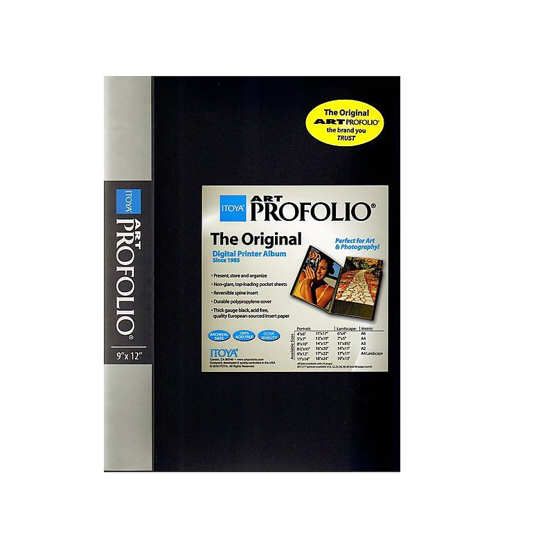 Itoya Art Profolio 9" x 12" Storage/Display Book Album