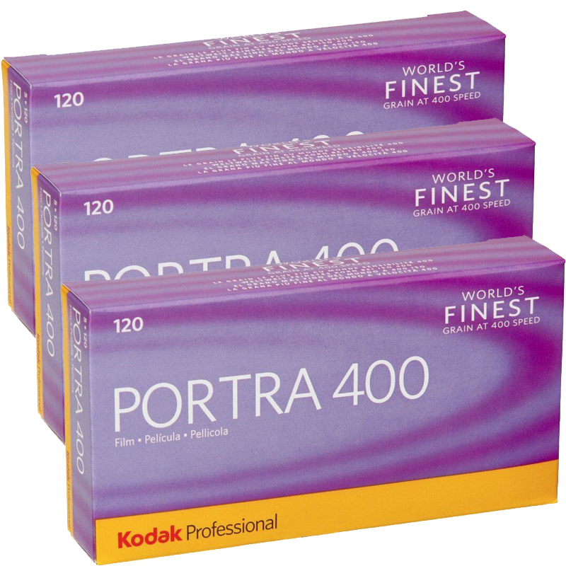 Kodak Portra 400 Professional 120 Color Negative Film, 15 Rolls