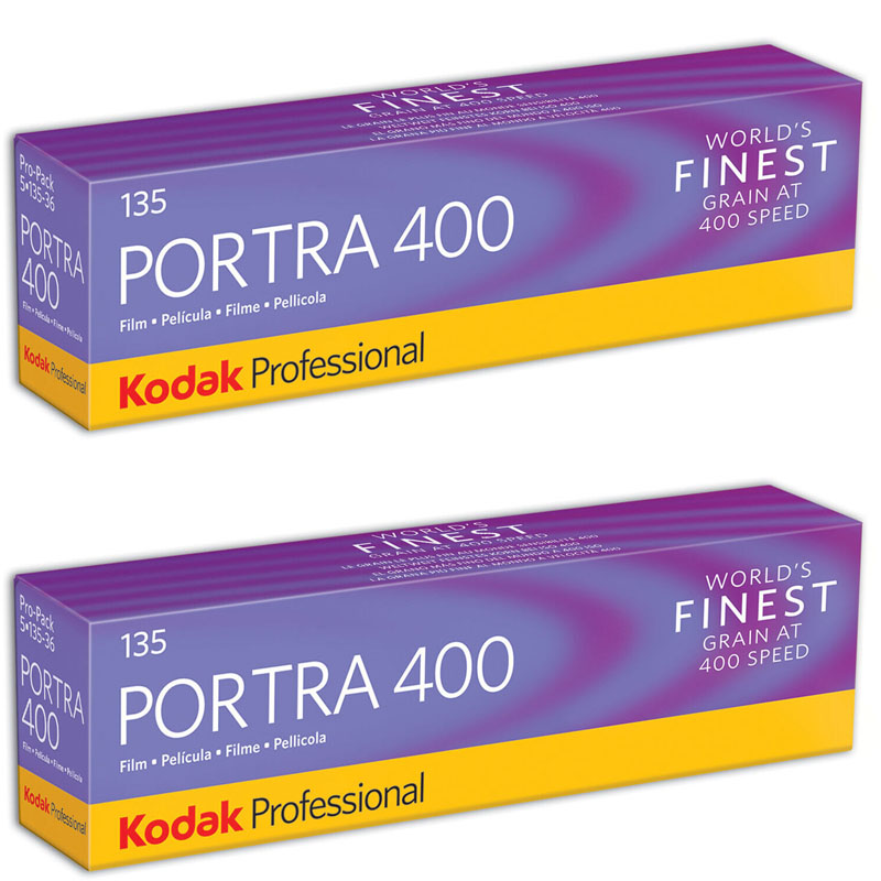 Kodak Portra 400 Professional 36 Exposure 35mm Color Negative Film, 10 Rolls