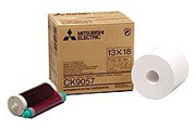 Mitsubishi 5" Roll and Inksheet, Size 5x7 350 Prints CK9057