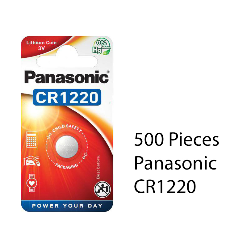 Panasonic CR1220 Lithium 3V Coin Cell Battery