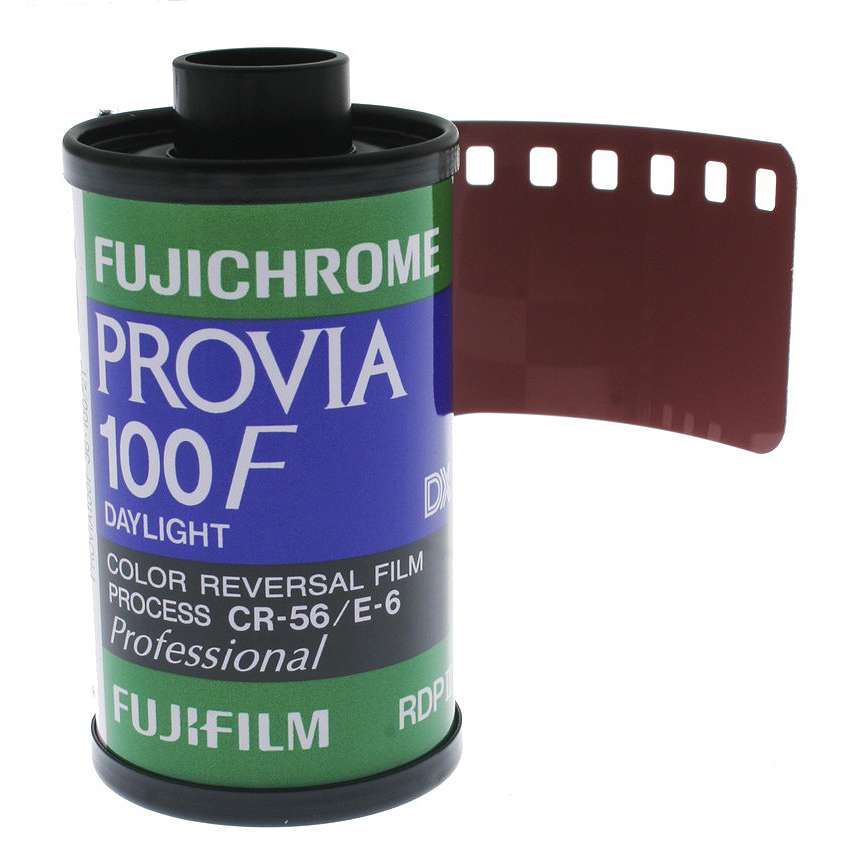 Fujifilm RDP 135-36 Fujichrome Provia 100 ISO 100F Film