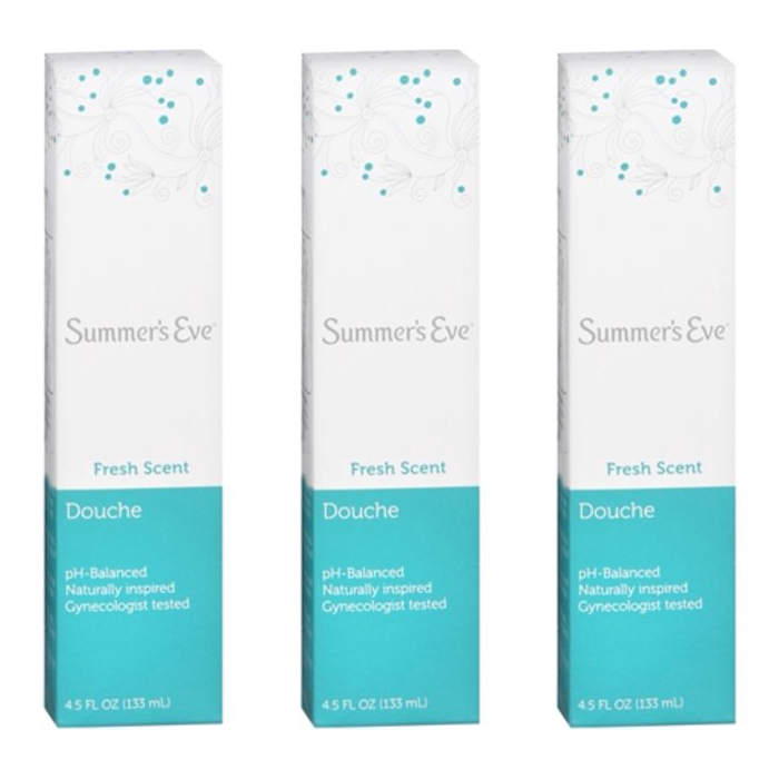Summer's Eve Fresh Scent Douche, 4.5 oz, 3 Pack
