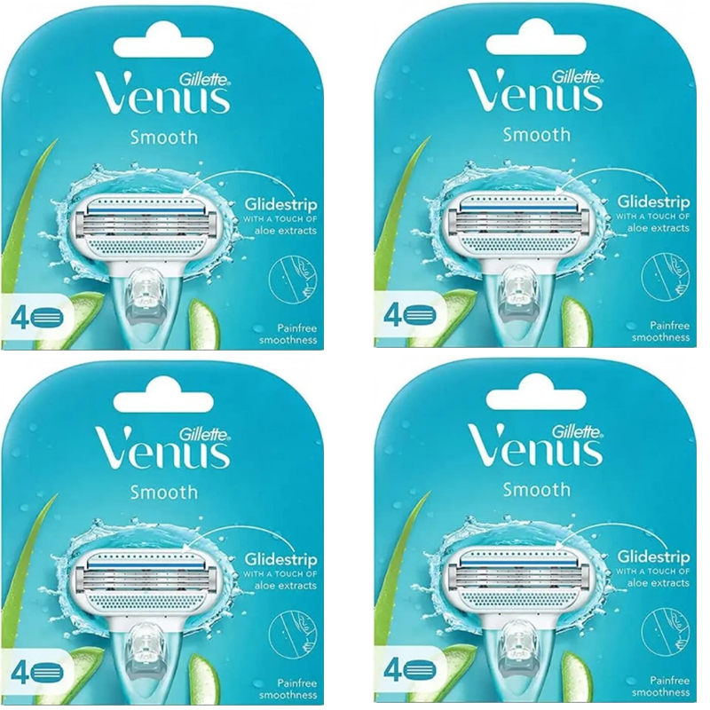 Gillette Venus Razor Blade Cartridges for Women, 16 Refills
