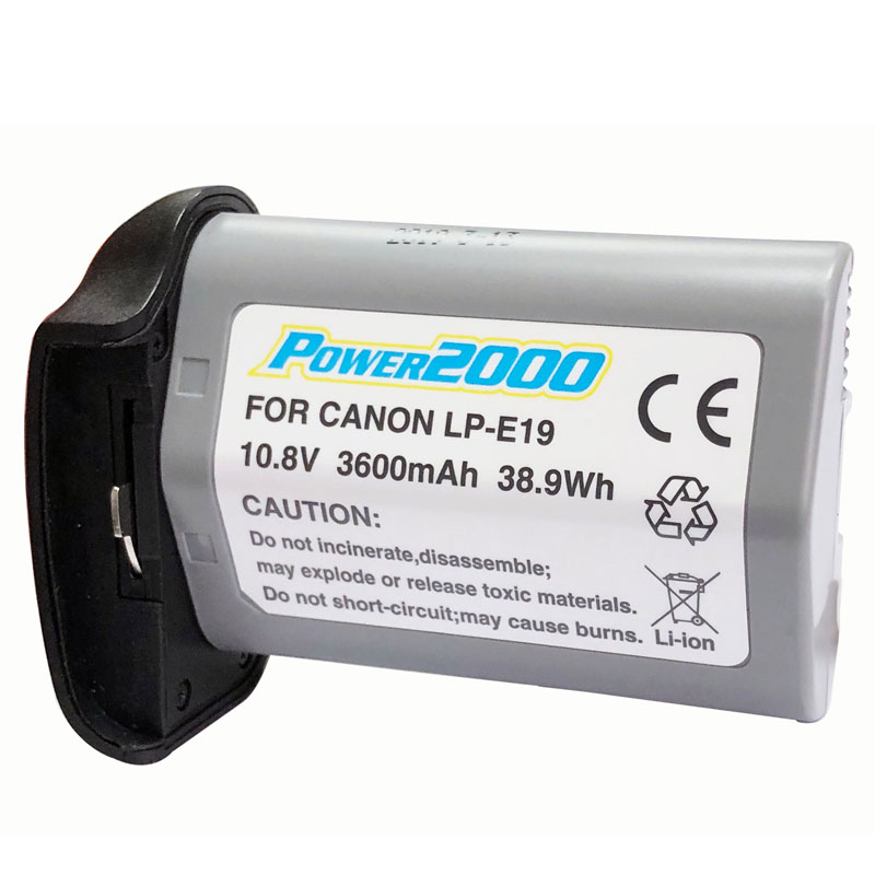Power2000 Li-ion Replacement Battery for Canon LP-E19