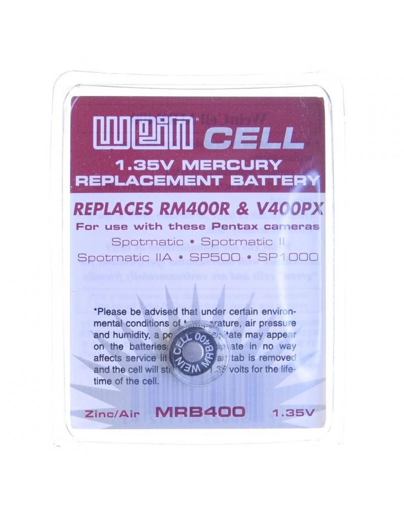 Wein Cell MRB400 Mercury Free 1.35V Battery